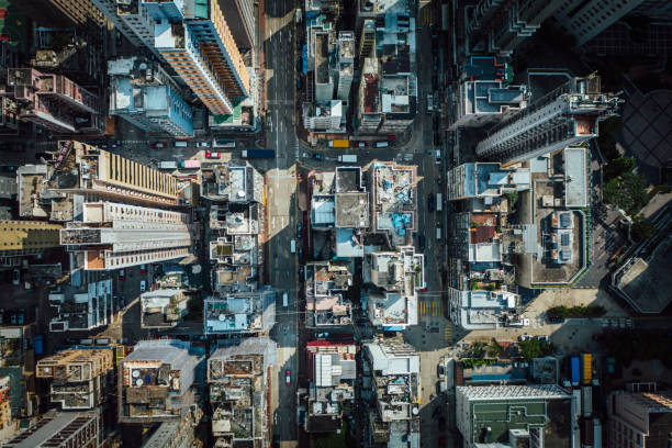 istock Aerial perspective, Hongkong, China 1272993434