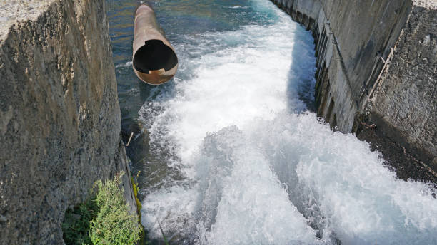 istock Draining the water pressure into the river 1273004043