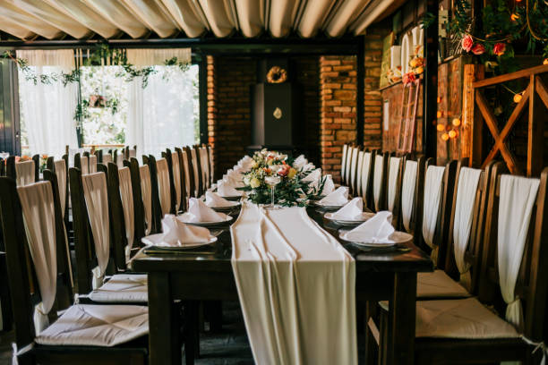 istock Beautiful wedding ceremony decoration 1273004662
