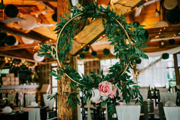 istock Beautiful wedding ceremony decoration 1273004668