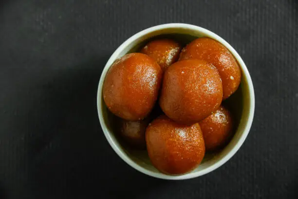 Photo of Indian Traditional Special Sweet Food Gulab Jamun