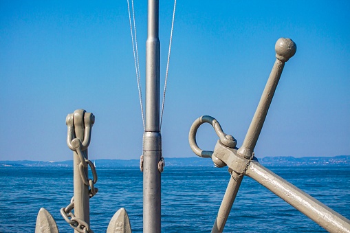 Bardolino nautical pier monument