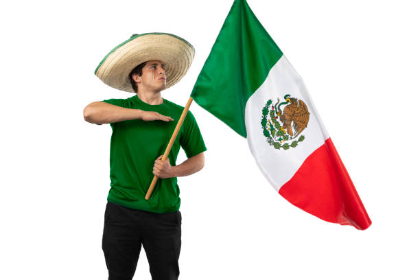 istock Young Mexican patriot, celebrating independence day. 1273011921