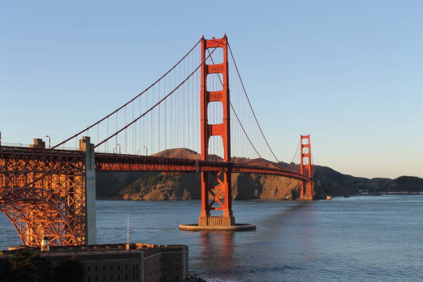 istock The Sunset at the Golden Gate 1273015596