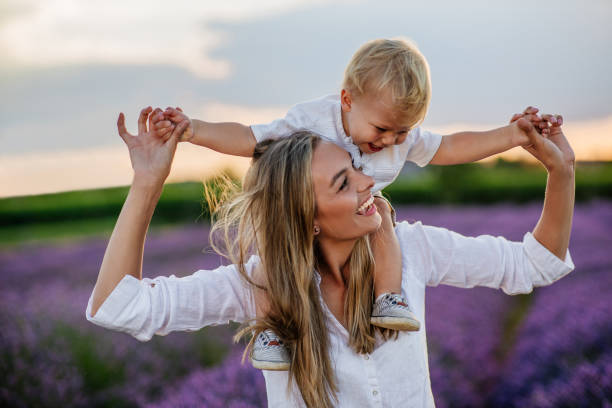 istock Mommy's little angel 1273061920