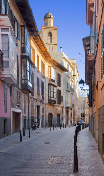 istock Palma de Mallorca - The street in morning light. 1273072921