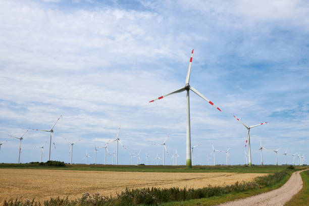 istock German wind turbines in nature on cornfields and meadows during the day photographed under impressive skies 1273093600