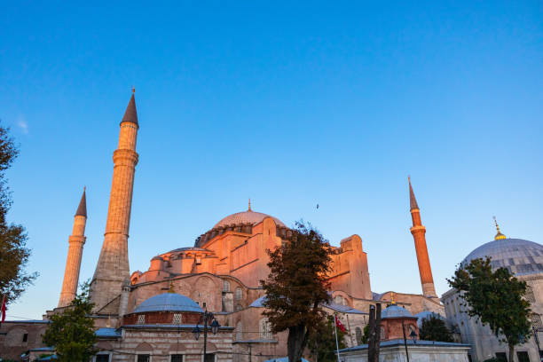 istock Hagia Sophia at Sunset 1273195503