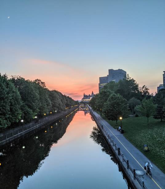 istock Rideau Canal at Dusk 1273195566
