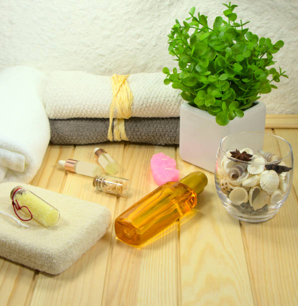 istock Personal hygiene items for skin care. 1273198468