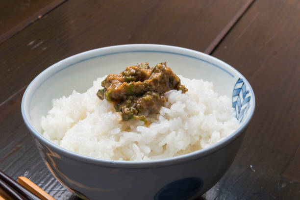 istock Hukinotou wildButterbur miso and rice 1273199767