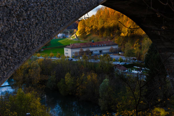 istock Fribourg, old and new bridges 1273204807