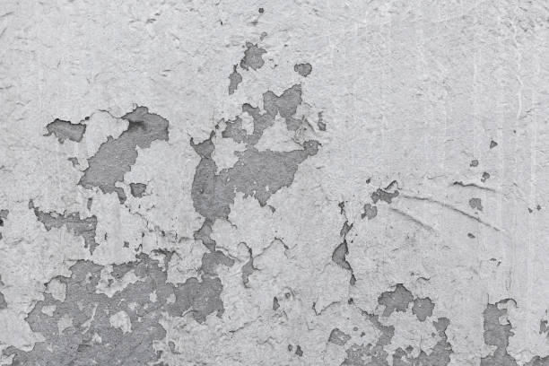 istock Monochrome shabby concrete wall texture, abstract urban background 1273209144