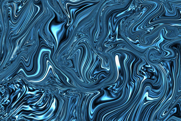 istock Precious metal flow image. Marble abstract background digital illustration. Liquid gold surface artwork, 3d illustration 1273211345