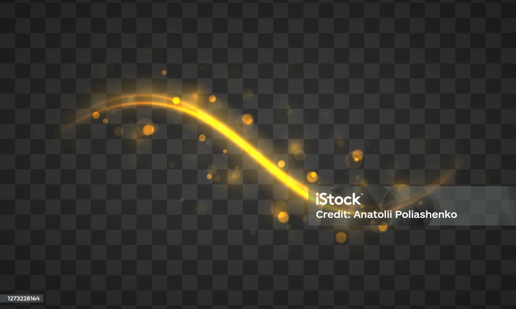 Dynamic Light Line Dynamic Line Light Stock Illustration - Download Image Now - Abstract ...