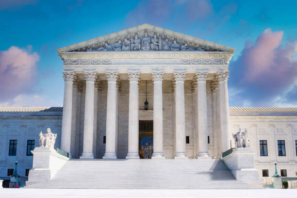 istock Supreme Court in Washington DC at Sunset 1273232254