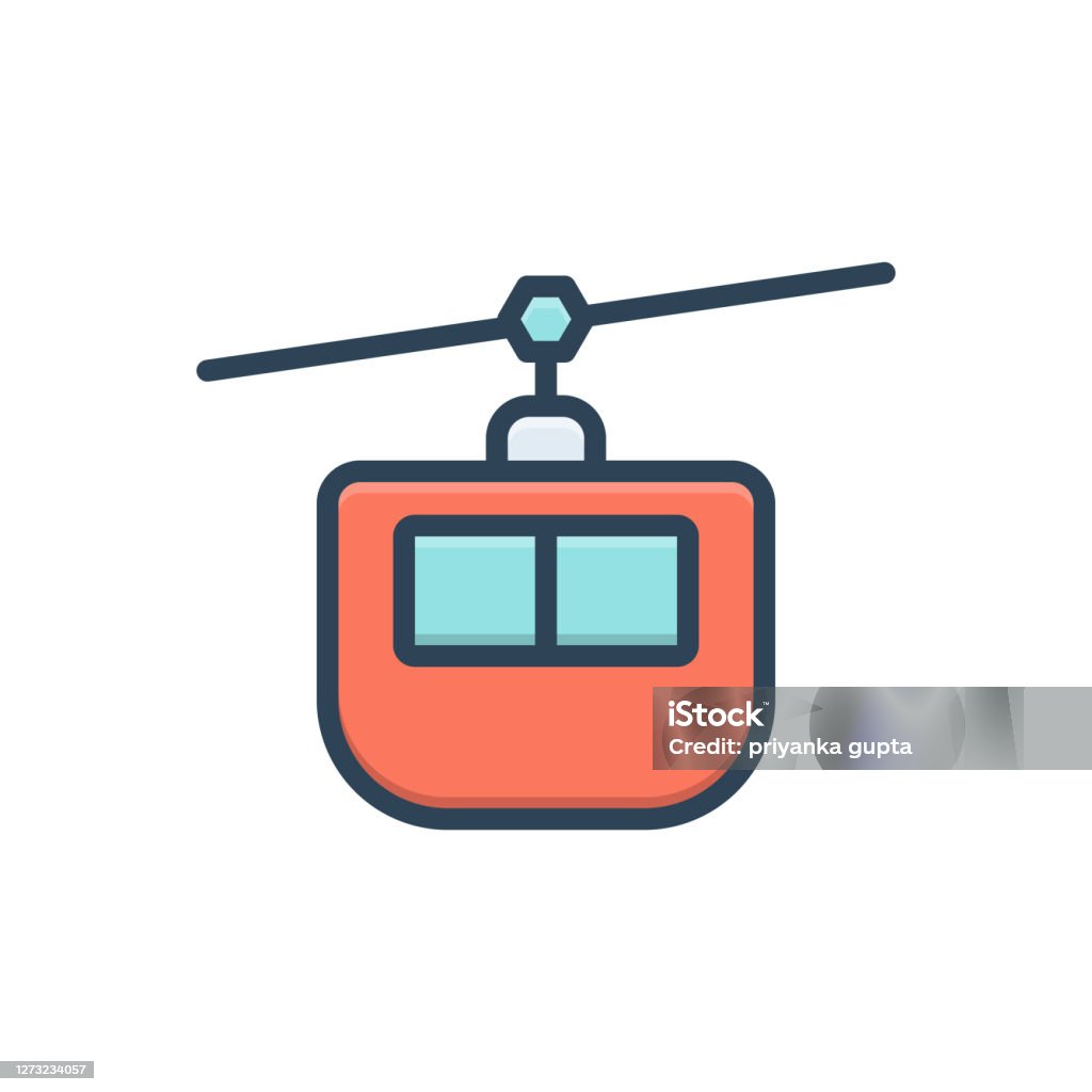 Funicular Ropeway Funicular Ropeway Stock Illustration - Download Image Now - Cable Car ...