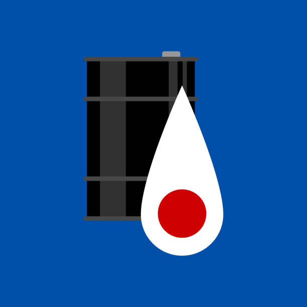 istock oil barrel and japan flag on blue background 1273234061