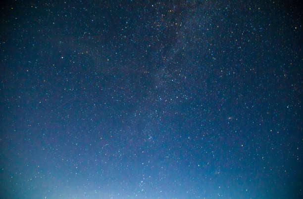 istock Deep sky astrophotography. The milky way crossing the sky 1273243724