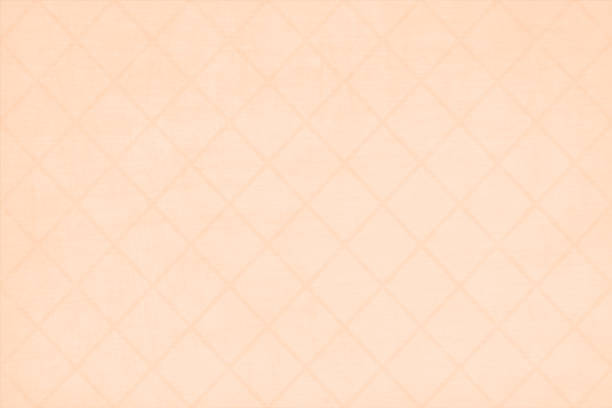 ilustraciones, imágenes clip art, dibujos animados e iconos de stock de patrón cruzado de color beige semi sin costuras o marrón claro de cheques inclinados en todos los fondos grunge texturizados - parchment seamless backgrounds tile