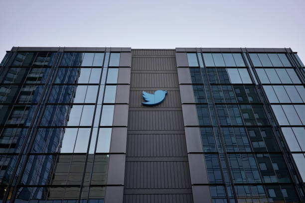 sede do twitter - cityscape san francisco county city office building - fotografias e filmes do acervo