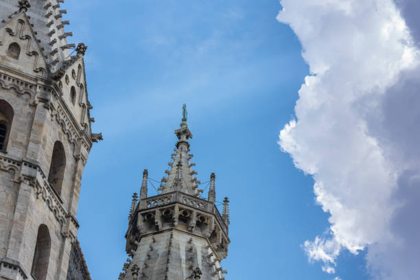 istock ornate towers with blue sky in vienna 1273255884