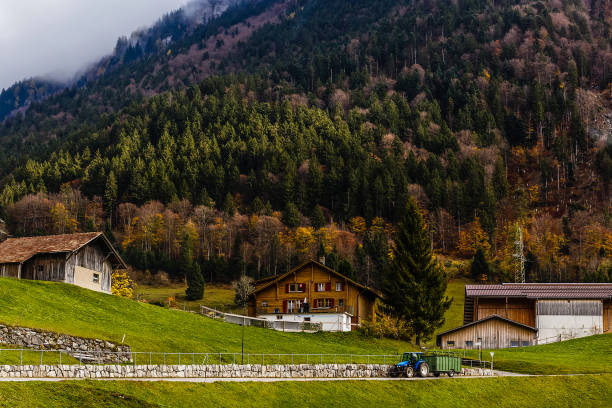 istock swiss village the autumn time 1273257463