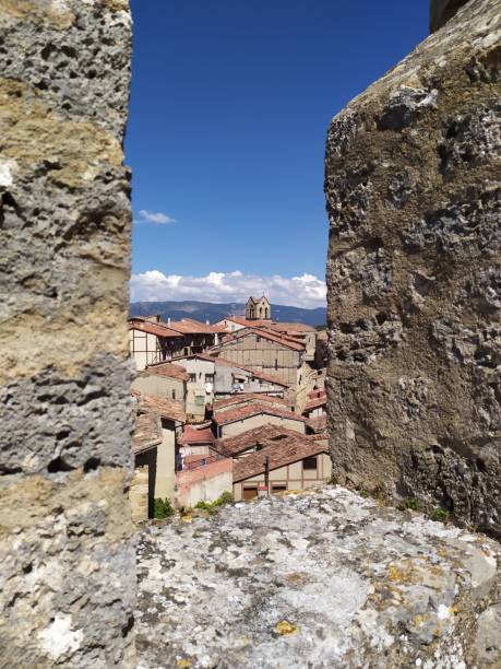 istock Cold village in Burgos, Spain 1273258274