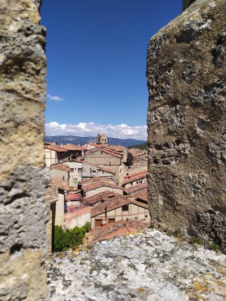 istock Cold village in Burgos, Spain 1273258278