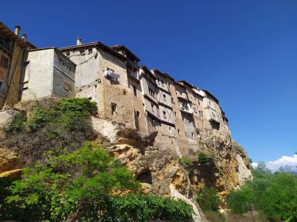 istock Cold village in Burgos, Spain 1273258312