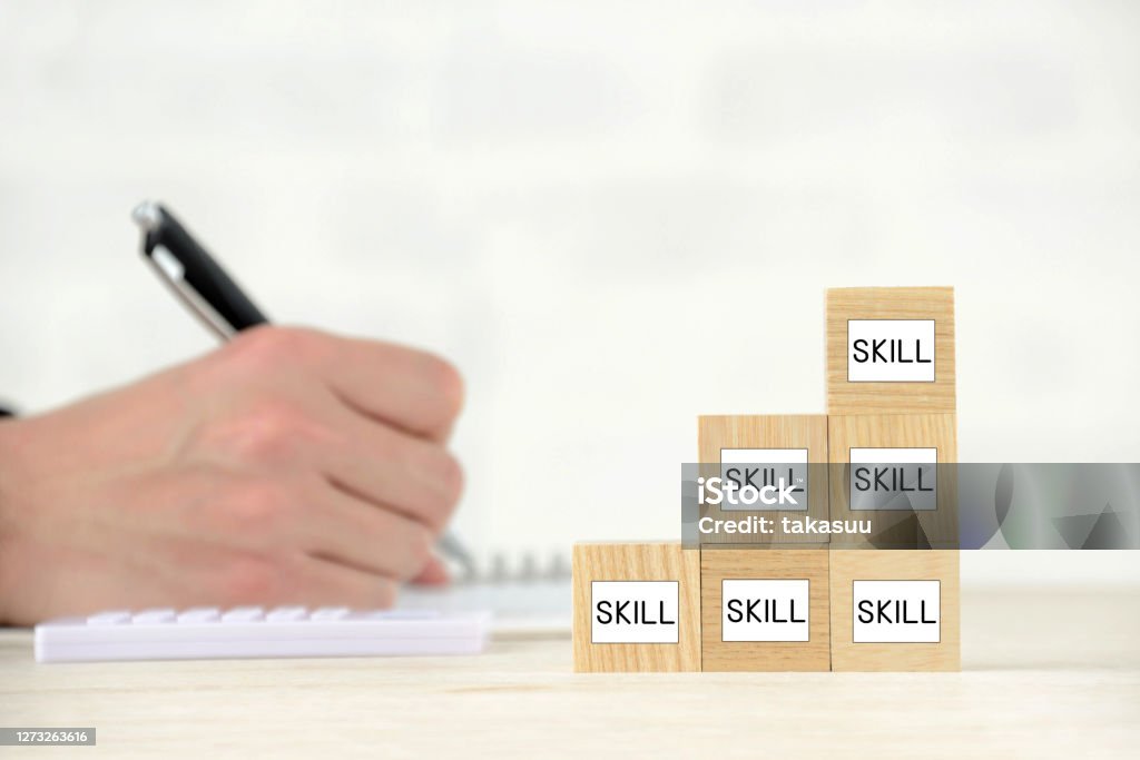 Business concepts, study and skill up Skill Stock Photo