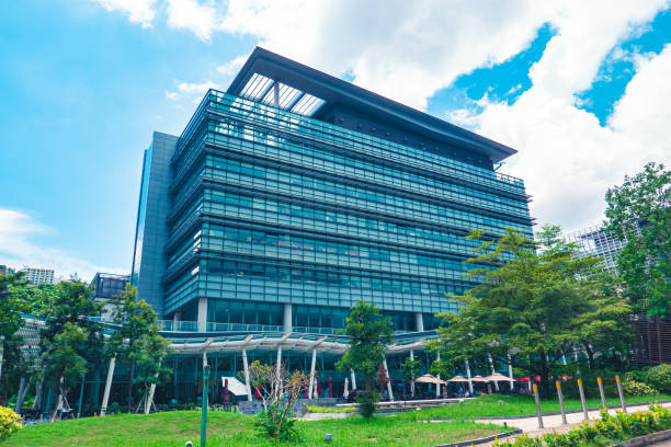 istock Modern building in Tai Po, Hong Kong 1273268399