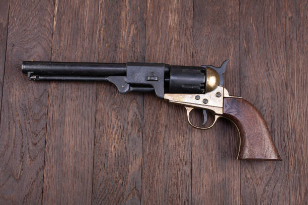 istock Firearms of the Old West - Percussion Army Revolver 1273276033