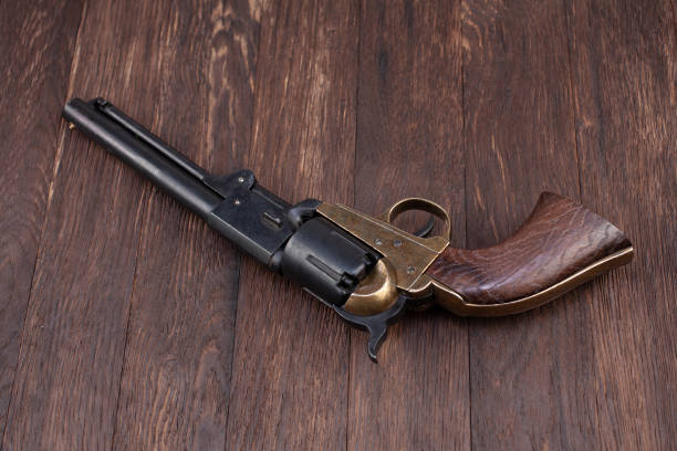 istock Firearms of the Old West - Percussion Army Revolver 1273276100