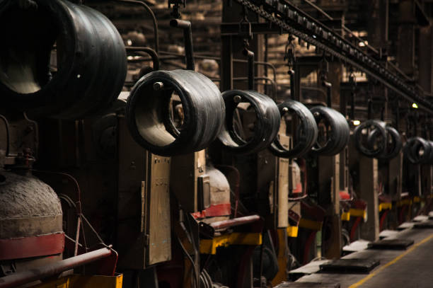 istock Manufacture of tires 1273282156
