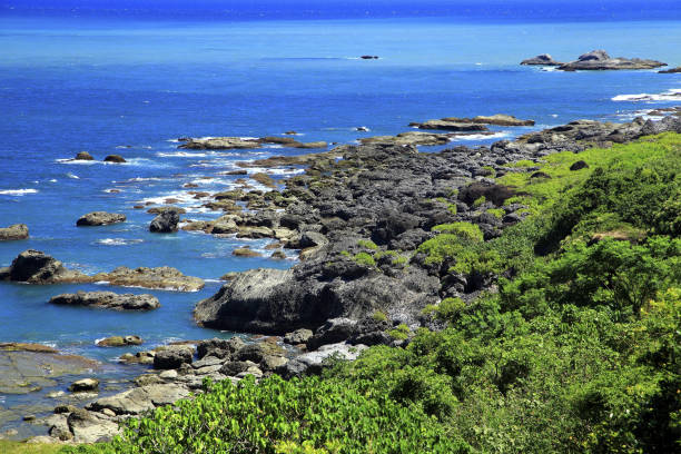 istock Taiwan Hualien Fengbin Moon Cave coast 1273284888