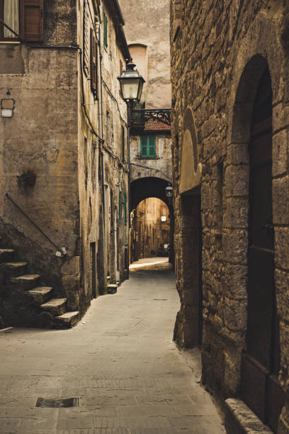 istock Pitigliano city street 1273285004