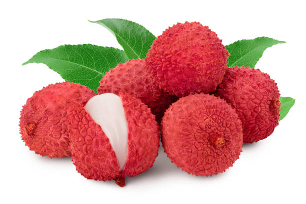 istock lychee fruit isolated on white background with clipping path and full depth of field 1273288127