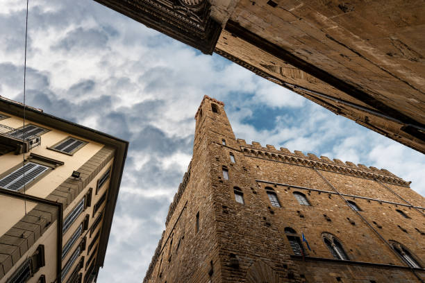 istock Medieval Bargello Palace in Florence downtown - Tuscany Italy 1273292159