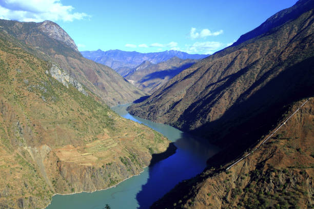 istock Yunnan Lijiang Jinsha River scenery 1273294306