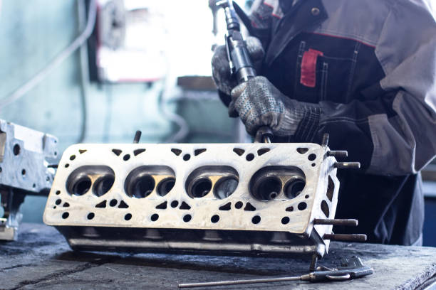 istock Car mechanical parts repair. 1273310563