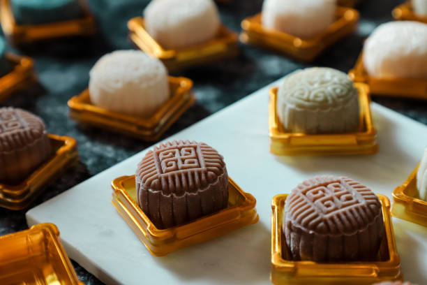 istock Snowskin Mooncake for Mid-Autumn Festival 1273318419