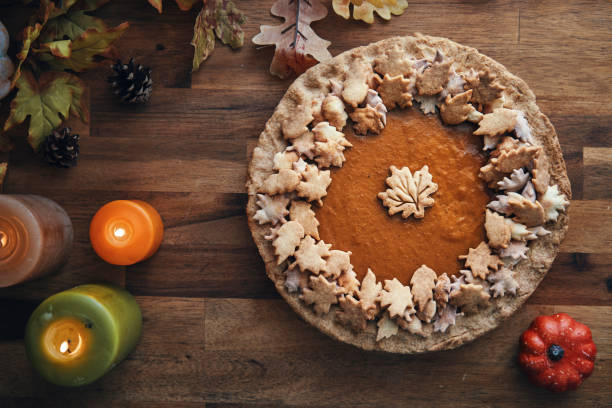 istock Homemade Pumpkin Pie for the Holidays 1273328642