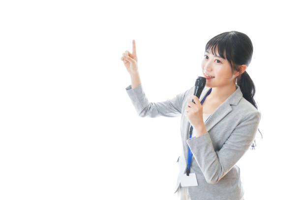 istock Young business person having a presentation 1273330033