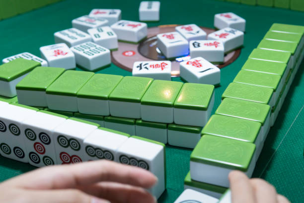 istock People playing the Chinese mahjong 1273330358