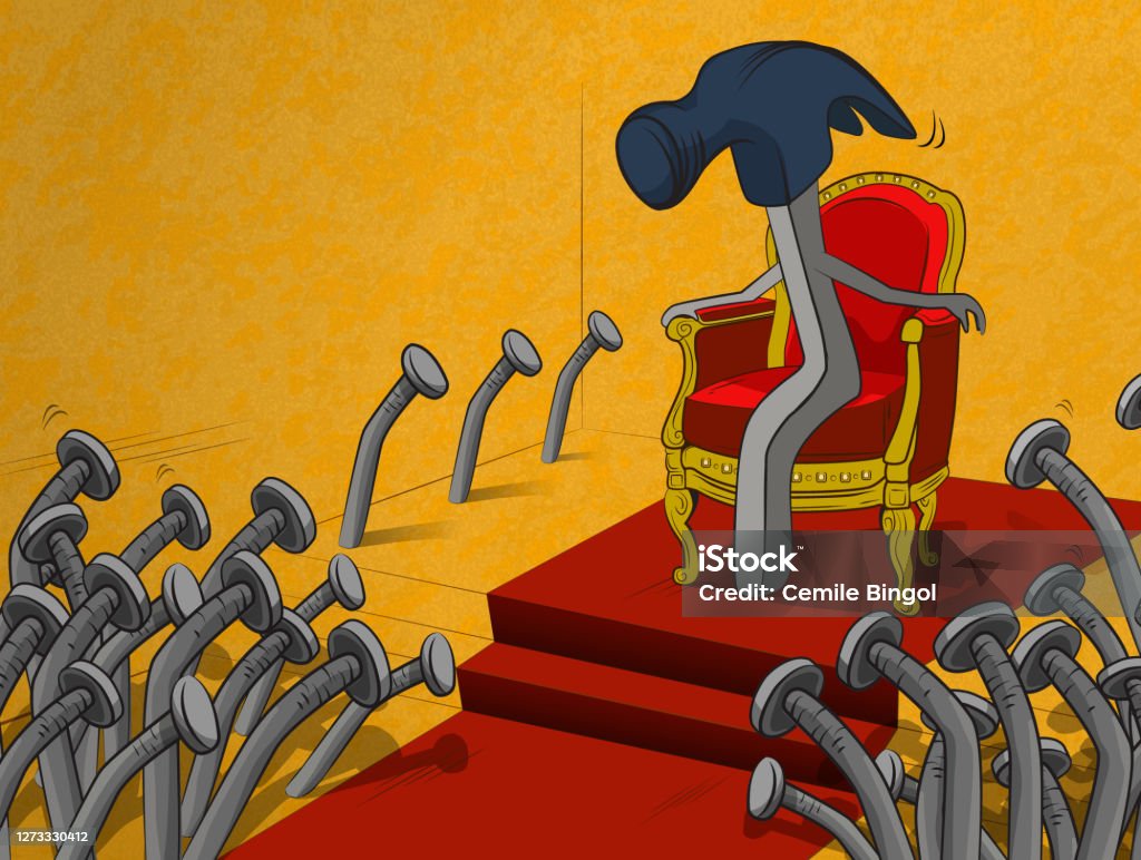 Dictator Stock Illustration - Download Image Now - Dictator, Domination,  Nail - Work Tool - iStock