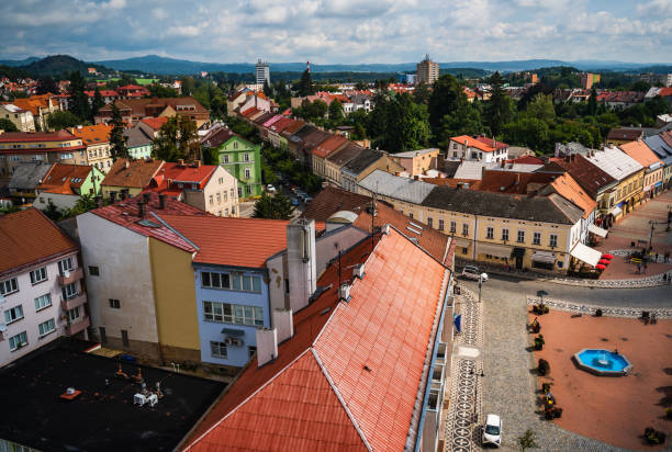 istock Historical city Jicin with square. 1273337764