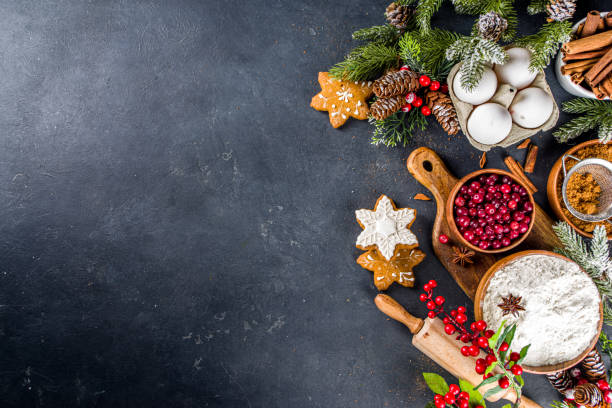 Ingredients for Christmas cooking