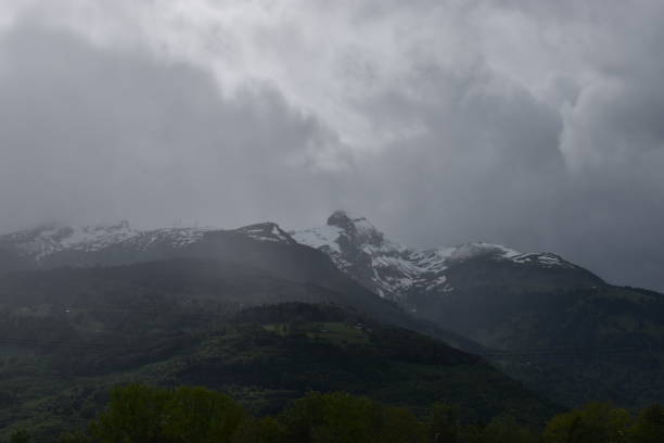 istock Bad weather in Switzerland 1273346244