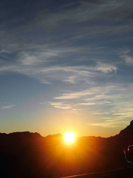 istock sunrise over the mountains in Taiwan 1273354472